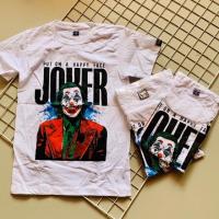ราคา เสื้อโจ๊กเกอร์ Joker เสื้อยืดลายโจ๊กเกอร์ ผ้าคอตตอน เสื้อยืดแฟชั่นพิมพ์ (20394356904)