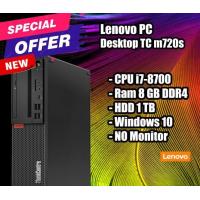 ราคา คอมพิวเตอร์ตั้งโต๊ะ Lenovo ThinkCentre M720s Gen8 ของใหม่ (16053265174)
