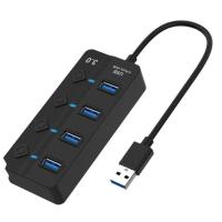 ราคา 1 Piece Switch Hub3 0 Splitter Hub Port Expander Black USB Computer Splitter Plastic 7 Prot 3 0 2 0 Hub (19613875842)
