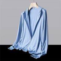 ราคา FARUILINE STORE เสื้อโค้ทกันแดด ฤดูร้อน 2023 บาง ตาข่ายไหมน้ําแข็ง แห้งเร็ว กีฬา ลำลอง สไตล์เกาหลี (19723383159)