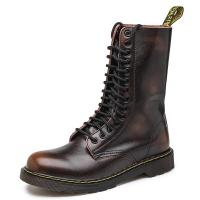 ราคา CODcaizhu45 READY STOCK DR MARTENS New England 14holes classic Martin Shoes Leather high top outdoor boots military boots motorcycle boots (19674687396)
