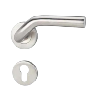 ราคา HAFELE ชุดมือจับก้านโยก พร้อมระบบล็อค สำหรับห้องทั่วไป สีสแตนเลส 499 10 104 (19149365101)