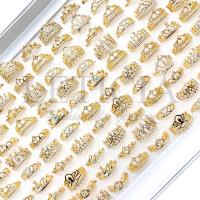 ราคา แหวนไฟเพชรมงกุฎสีทอง20 50 100ชิ้นหรูหราชุดห่วงเทรนด์ต่างๆขายส่งเครื่องประดับแฟชั่นแหวนหุ่นจำลอง (17790062637)