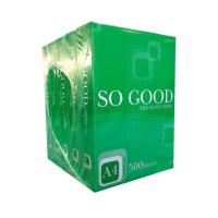 ราคา ส่งด่วน โซกู๊ด กระดาษถ่ายเอกสาร A4 70 แกรม 500 แผ่น แพ็ค 5 รีม SO GOOD Copy Paper A4 70 Gsm 500 Sheet x 5 Ream สินค้าราคาถูก พร้อมเก็บเงินปลายทาง (14392134830)