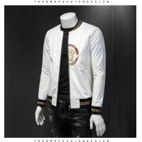 ราคา Versac ใหม่เสื้อผู้ชายMedusa แฟชั่นเสื้อเบสบอล แจ็คเก็ตผู้ชายแบบสบายๆ (16588329893)