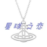 ราคา สร้อยคอ Vivienne Westwood ตัดกลวงดาวเสาร์อารมณ์เรียบง่าย (19309224155)