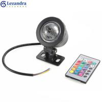 ราคา เลซานดราโคมไฟใต้น้ำ LED RGB กันน้ำ IP65 5 W 12V พร้อมรีโมทคอนโทรลสำหรับสระว่ายน้ำ Air Mancur Kolam ตู้ปลา (17568745552)
