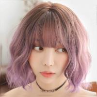 ราคา วิกผมทรงสั้นลอนมาม่า วิกผมแฟชั่น วิกผม รุ่น D3086 ความยาว 30 cm (19266747419)