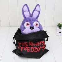 ราคา 25cm plush toys FNAF Plush Toys Freddy Bear Foxy Chica Bonnie Plush Stuffed Toys with Drawstring bag (11800540382)
