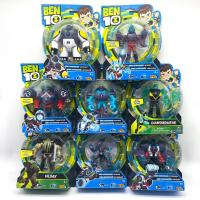 ราคา Genuine BEN 10 OMNITRIX Juvenile Hacker Basic Doll Ben 10 DIAMONDHEAD FOUR ARMS XLR8 Child Joint Movable Deformation Model TOYS (11800381271)