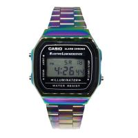ราคา casio นาฬิกาข้อมือผู้หญิง สายเหล็ก ไม่ลอก กันน้ำ นาฬิกาคาสิโอ้ สายปรับได้ casio สีขาวสีดำ นาฬิกาคาสิโอ้ผู้หญิง RC626 (7159960980)