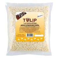 ราคา Tulip Dark White Chocolate Chips ดาร์ก ไวท์ช็อกโกแลตชิพ ขนาด 600 550g (10672895113)