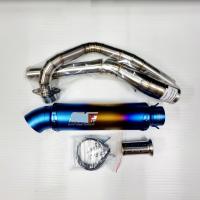 ราคา คอท่อสแตนเลส Exciter 150 พร้อม ปลายท่อ SG ยาว 14 นิ้ว มีให้เลือกหลายแบบ ฟรีแคทลดเสียง (20988043292)
