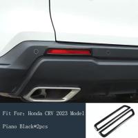 ราคา Linkoko กรอบไฟตัดหมอกด้านหลังรถ CRV ของแท้อุปกรณ์ภายนอกไฟตัดหมอกวัสดุ ABS 2ชิ้นสำหรับ Honda CRV 6th รุ่น2023 (20590319365)