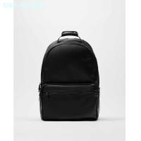 ราคา Zaraโทใหม่กระเป๋าเป้สะพายหลังผู้ชายกระเป๋าเป้สะพายหลังสีดำเคลือบลามิเนตสไตล์กระเป๋าเป้สะพายหลังความจุใหญ่กระเป๋าคอมพิวเตอร์เวลาเดินทางมหาวิทยาลัยกระเป๋านักเรียนทันสมัย (20441850078)