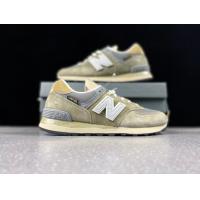 ราคา Vintage Fashion Versatile Comfortable Casual Skateboarding Shoes New Balance ML574 series classic and fashionable mens and womens low top casual shoes simple and versatile shock absorption comfortable