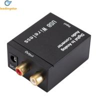 ราคา LeadingStar Fast Delivery 192k Digital To Analog Audio Converter Receiver Coaxial Toslink To Analog Stereo Low Latency Audio Adapter (20129959753)
