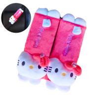 ราคา พร้อมส่งในไทย ที่หุ้มเบลท์ หุ้มเข็มขัดนิรภัย สายคาดเบล์ ปลอกหุ้มเข็มขัด ปลอกเบลท์ 2 ขิ้น ลาย คิตตี้ แบบที่ 1 (7732160918)