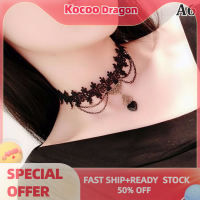 ราคา Kocoo โช้คเกอร์คริสตัลแนวกอธิคสุดเซ็กซี่ใหม่สร้อยคอโชกเกอร์คอลูกไม้สีดำวินเทจวิคตอเรียนโช้คเกอร์เครื่องประดับสตรีมพังค์ (19896257969)