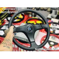 ราคา พวงมาลัย Nardi gara3 3 แท้ มือสอง ขนาด 350mm หนังแท้เบิกหุ้มใหม่ นวมกลางเดิม แตรแท้เดิม สภาพสวยทรงยังสวย ไม่มีกล่อง (20940848254)