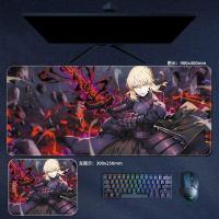 ราคา Anime Fate Stay Night Mouse Pad Fate Grand Order Saber Rin Alter Mousepad Computer Laptop Gamer Pad Gaming Accessories Desk Mat (18687766255)