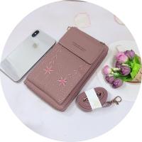ราคา JLF029 กระเป๋า forever young ทรงโทรศัพท์ พร้อมสายสะพายยาว สะพายทรงตั้ง มีช่องใส่บัตร มีฝาหน้า ใส่ 6 5นิ้วได้ค่ะ (12267789305)