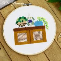 ราคา TS ครอสติช อุปกรณ์ครบ แถมสะดึง พร้อมปัก ชุดปักครอสติช ครอสติส ชุดปักครอสติส คอสติสปัก เย็บปักถักร้อย DIY ชุดปักผ้า CX1 (16119265555)