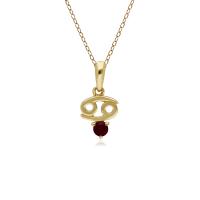 ราคา Gemondo จี้ทองคำแท้ 10K ประดับอัญมณี แท้ สัญลักษณ์ประจำราศี เสริมมงคล จี้ราศี จี้12ราศี จี้ทองคำ (9050901216)