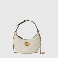ราคา Gucci กระเป๋า GG Marmont half moon shaped mini bag (21228282542)