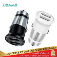 ราคา Usams US CC048 ที่ชาร์จมือถือในรถยนต์ Car charger กระแสไฟรวมสูงสุด 3 4A ช่องให้ชาร์จได้ 2 ช่อง ที่ชาร์จโทรรศัพท์อในรถ ที่ชาร์จในรถ (16275156734)