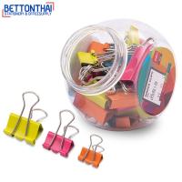 ราคา Deli 8560 Binder Clip 19mm คลิปหนีบกระดาษสีแฟนซี 3 ขนาด 15 19 25mm แพค 24 ชิ้น สุดคุ้ม คลิป คลิปหนีบเอกสาร (639740970)