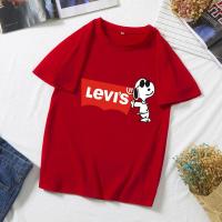 ราคา BK 187 Levis เสื้อยืดแขนสั้นพร้อมส่ง 8สี ลายการ์ตูน ขายดีตามเทรนต์ ลายน่ารัก สีสันสดใส่น่ารัก ใส่ได้ทั้งหญิงและชาย S XXL ปลีก ส่ง (2979468325)
