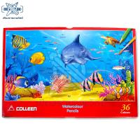 ราคา สีไม้ระบายน้ำ 36 สี คอลลีน COLLEEN (148933464)