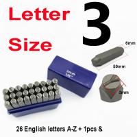 ราคา 9 36 Pcs Letter Number Metal Stamp Set Alphabet A Z Number 0 9 Iron Uppercase Stamps Punch Press Tool for DIY (20767296336)
