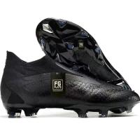 ราคา Falcon PREDATOR ACCURACY 1 football shoes FG spike high top waterproof fully knitted TF broken spike boots (20530837580)