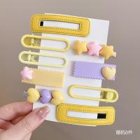 ราคา Cute Kids Hair Clip Set Korean Bangs Hairpin Flower Fruit Baby Girl Barrettes Hair Accessories (20438574670)