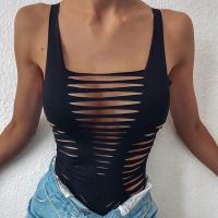 ราคา Hollowed Out High Elastic เซ็กซี่ชุดว่ายน้ำ Monokini ชุดว่ายน้ำสตรี2023ใหม่ชุดว่ายน้ำสตรี High Cut Bedazzled บิกินี่ (20015642895)