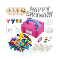 ราคา Inflator Balloon Pump Inflatable Electric Balloon Air Blower Pump Kit for Party Wedding ValentineS Day (19616901105)