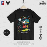 ราคา ส่งฟรี เสื้อยืด Mickey Mouse มิกกี้เมาส์ รุ่น MK 066 ลิขสิทธิ์แท้ วอลต์ ดิสนีย์ สีดำ เสื้อ Disney แท้ MLXL2XL (19435784115)
