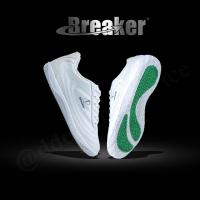 ราคา รองเท้าBreaker รองเท้าผ้าใบหนัง รองเท้านักเรียนชาย รองเท้านักเรียนหญิง รองเท้าผูกเชือก รองเท้าหนังสีดำ สีขาว Breaker แท้ รุ่น BK 30 (12077867968)