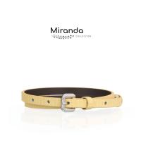 ราคา Louis Montini Miranda Womens belt เข็มขัดผู้หญิง หนังวัวแท้ เข็มขัดแฟชั่น เข็มขัดหนังแท้ เข็มขัดผู้หญิง MGW133 (18990775202)