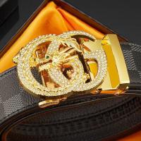 ราคา New men belt leather belt buckle GG bibcock male money real cowhide joker fashion brand belts (15344907926)