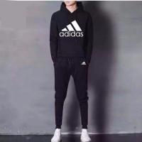 ราคา ADIDAS ชุดวอร์มกีฬาสำหรับทุกเพศชุด2ชิ้นเสื้อแขนยาวลำลองแบบบางเสื้อยืดและกางเกง (13944686397)