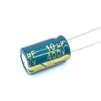 ราคา 10pcs lot 10uf400V aluminum electrolytic capacitor size 10x17mm 400V 10uf 20 (20249392337)