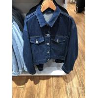 ราคา Uniqlo womens clothing 2023 autumn new original denim jacket long sleeved jacket short coat Y450531 (19930230488)