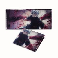ราคา Tokyo Ghoul กระเป๋าสตางค์พับได้สำหรับเด็กกระเป๋าเงินมีที่ใส่เหรียญวัสดุอนิเมะใหม่ที่เก็บบัตรแบบสั้น Kaneki Ken ผ้าใบสำหรับนักเรียนที่ใส่บัตรพิมพ์ลายการ์ตูน (13193252837)