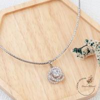 ราคา โช้คเกอร์พร้อมจี้ เพชรล้อม จี้สวยๆๆเก๋ๆ สินค้าพร้อมส่ง (19474529824)