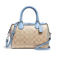 ราคา Coach USA ของแท้ 100 กระเป๋าถือ COACH 32203 SIGNATURE BENNETT SATCHEL (10507267681)