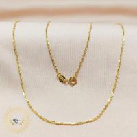 ราคา สร้อยอิตาลี 9K ลายโซ่วิ้ง chs035 (15884617385)