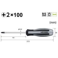 ราคา JAPAN vessel No 980 megator impact Phillips JIS ไขควง impact DRIVER (19657923317)